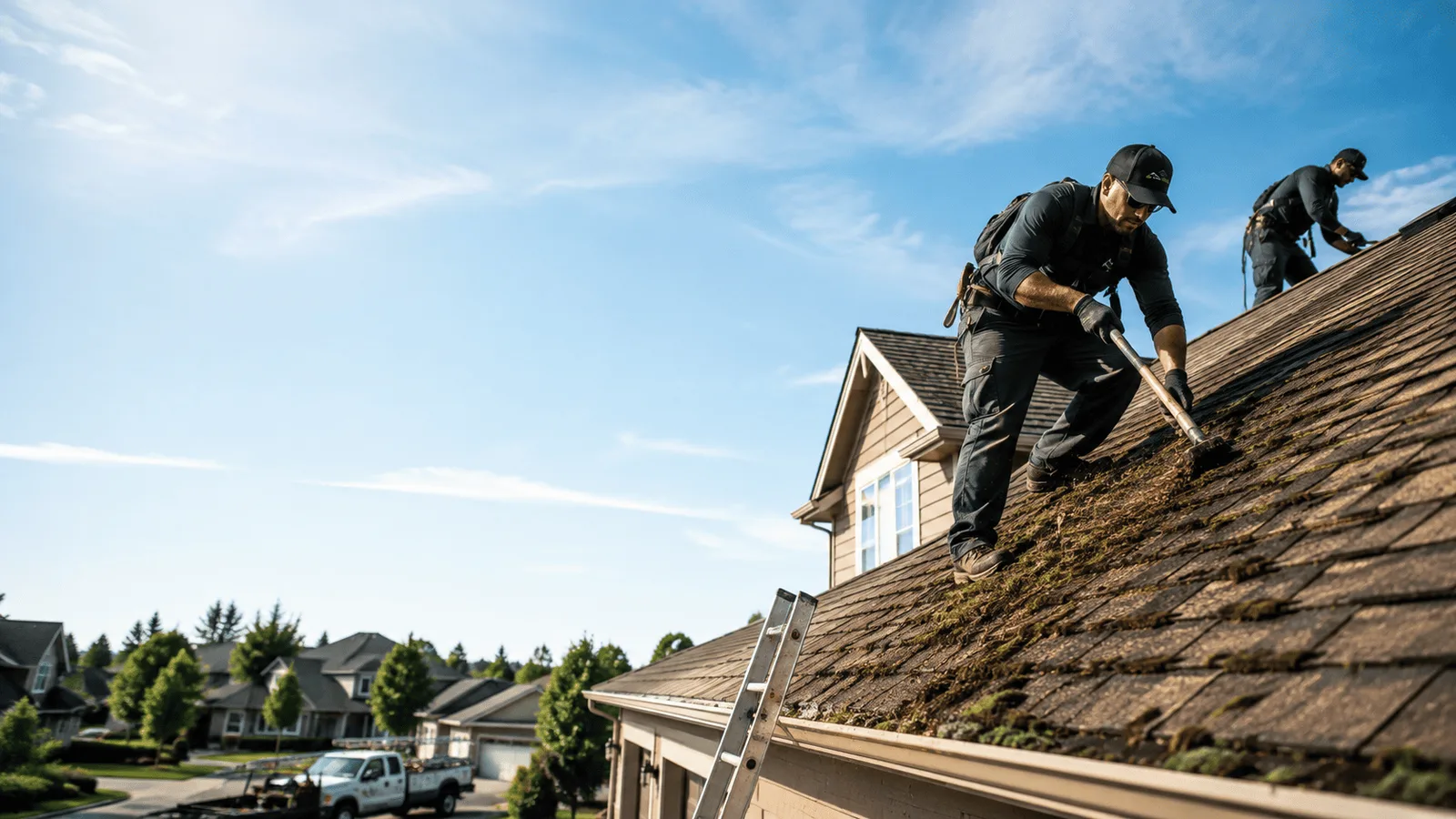 Roof Moss Removal in Wabash, IN near me
